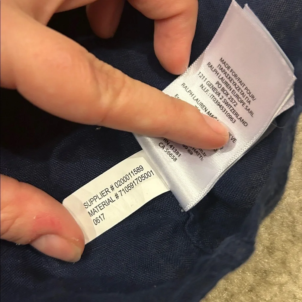 Ralph Lauren Classic Fit Linen Shirt